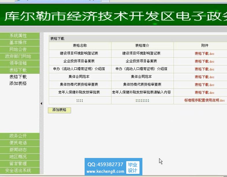 电子政务网后台管理