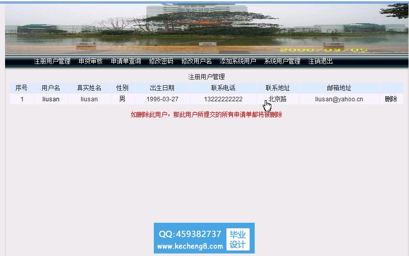 后台管理