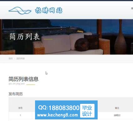 springboot招聘网站
